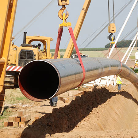 Pose d'un pipeline